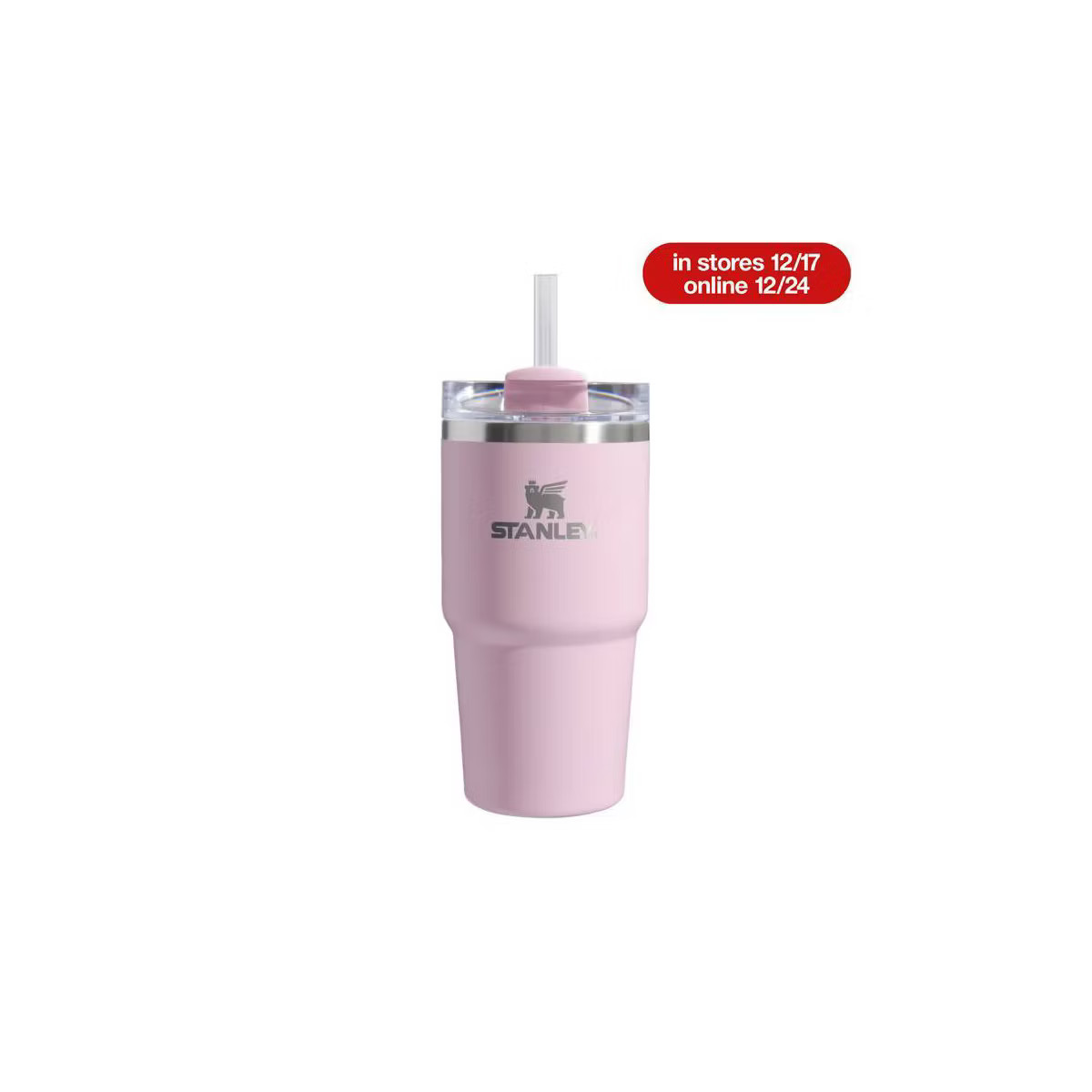 Stanley 20 oz Stainless Steel H2.0 Flowstate Quencher Tumbler (in stores 12/17 & online 12/24) | Target