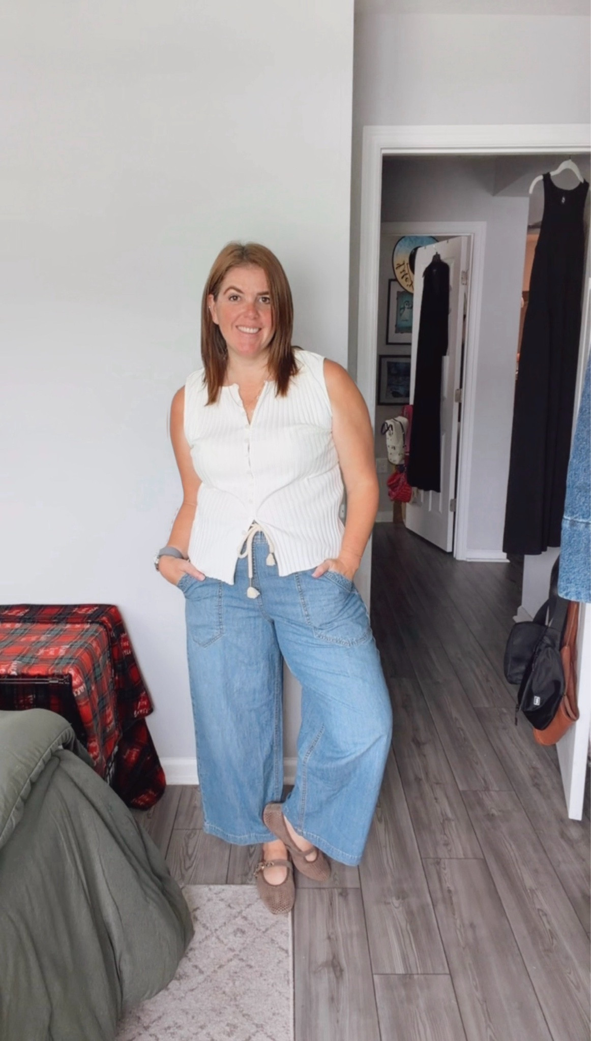 Nordstrom Anniversary Sale Styling! 

Two pieces, from Free People, that I fell in love with during the preview! These are great basics that you can style a lot of different ways! The tank runs TTS, comes in two color options and is on sale for $24.99! The jeans also run TTS, they also come in a cream color and is on sale for $64.99!

#LTKSaleAlert #LTKMidsize #LTKSeasonal