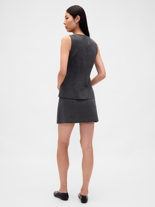 Herringbone Mini Skort | Gap (US)