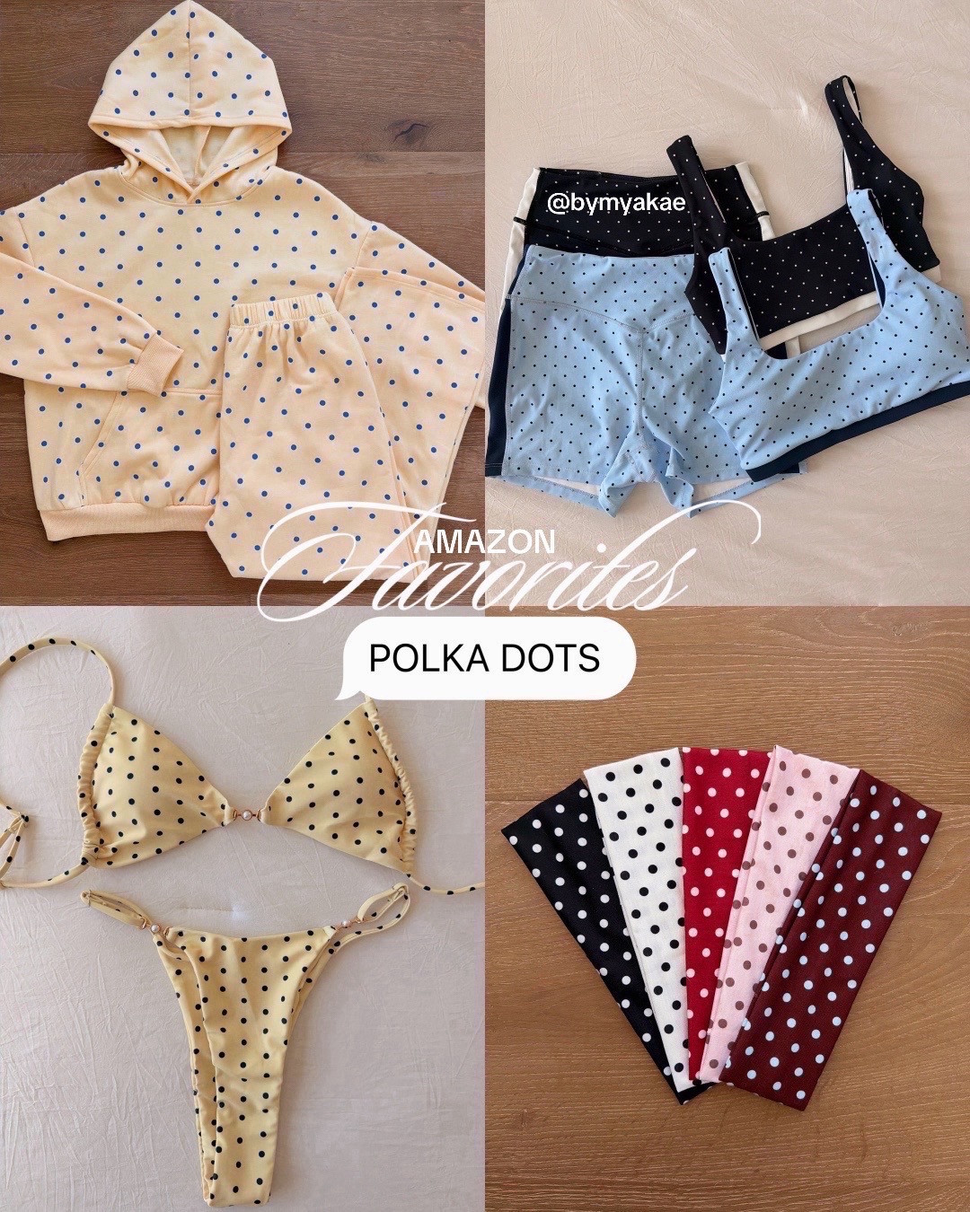 amazon polka dot finds everyone’s adding to cart 🤍
(too good to skip) 

 #LTKgrwm #LTKootd #LTKSaleAlert