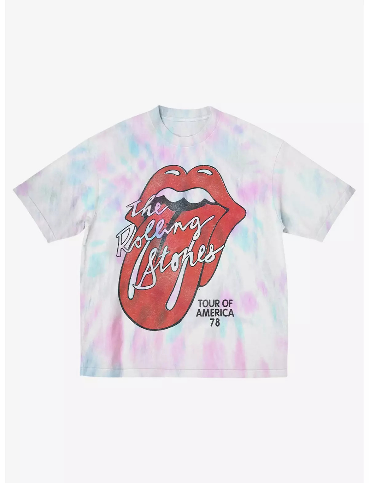 The Rolling Stones Tour Tie-Dye T-Shirt | Hot Topic | Hot Topic