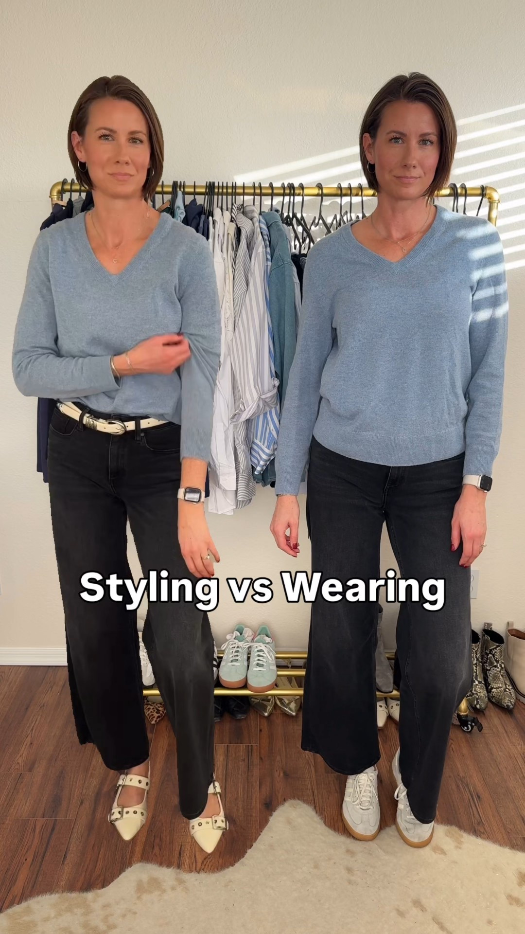 You don’t need to have a whole new wardrobe to look put together. You don’t have to buy all the things. You just need to make a few changes with how you’re wearing your clothes…

✨Let’s see your waist with a front tuck or full tuck 
✨Add a belt 
✨Swap sneakers for flats 
✨Don’t forget jewelry. Doesn’t have to be fancy. Simple and chic will do. 

And you just elevated your looking from wearing to styling. Play around with what you have in your closet!

#over40fashion #tallgirlstyle #tallgirlfashion 



#LTKOver40 #LTKmomlife #LTKTall