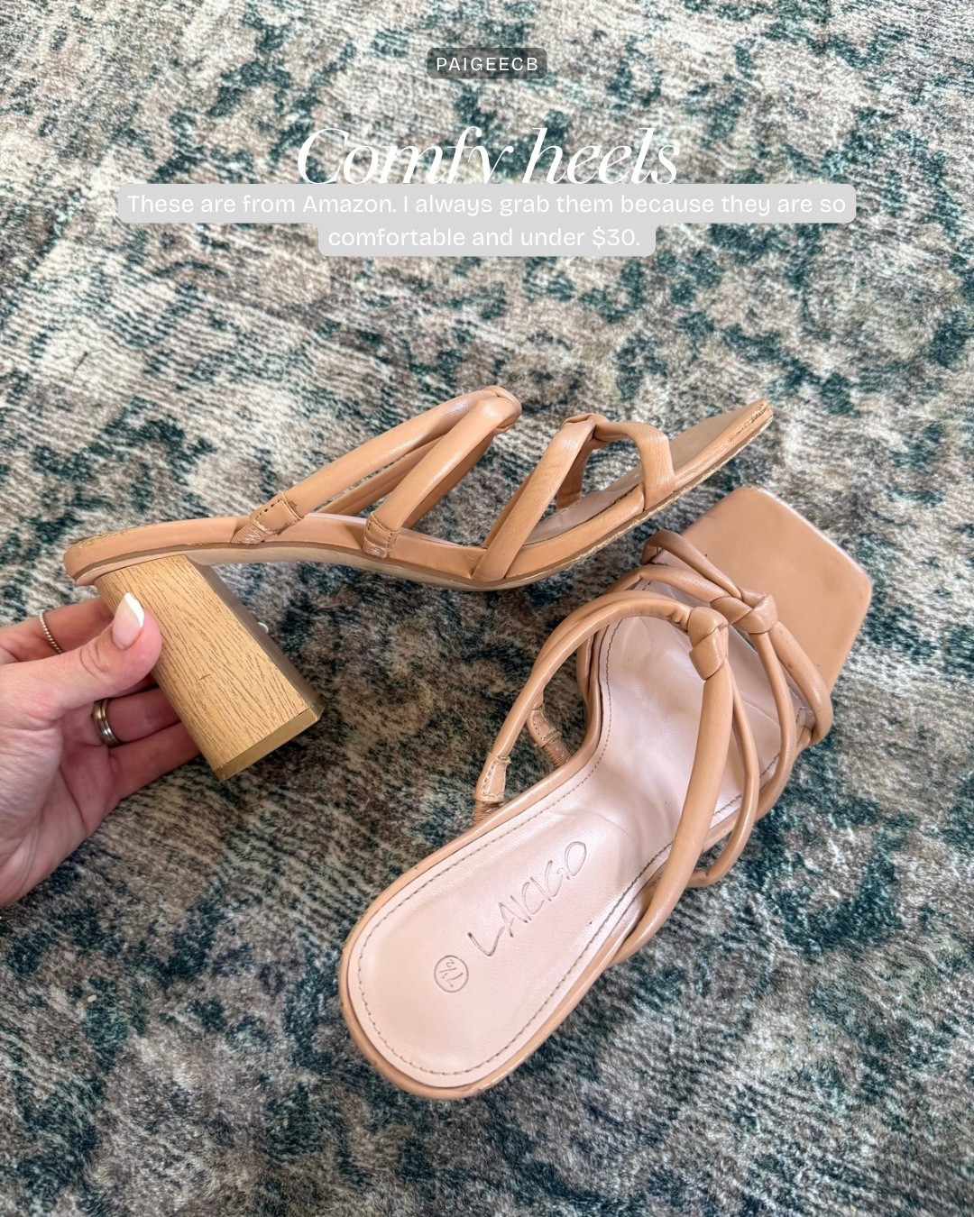 Comfy Amazon heels under $30. I always grab these

#LTKmomlife #LTKootd