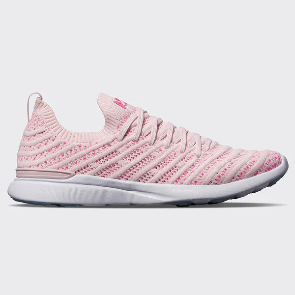 Women's TechLoom Wave Bleached Pink / Fusion Pink / White | APL