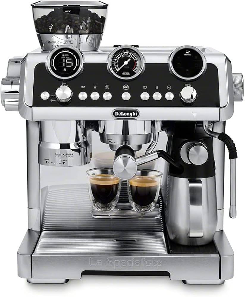 De'Longhi EC9665M La Specialista Maestro Espresso Machine, Stainless Steel, Silver,Black | Amazon (US)