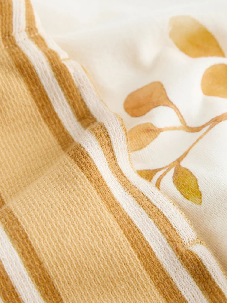 Light Yellow Watercolour Safari Short Sleeve Back Print T-Shirt and Shorts Set (3mths-7yrs) | Next US