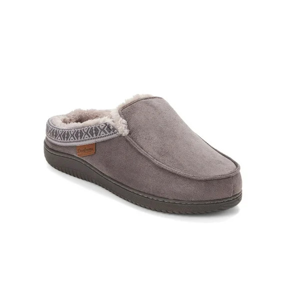 Dearfoams Cozy Comfort Men's Microsuede Clog Slippers | Walmart (US)