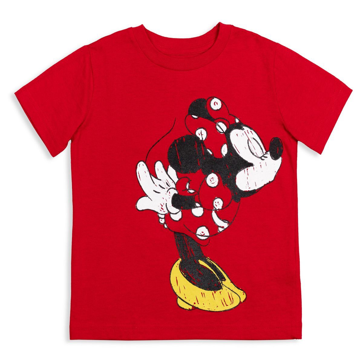 Disney Minnie Mouse Kids Sister Matching Graphic T-Shirt Red | Target
