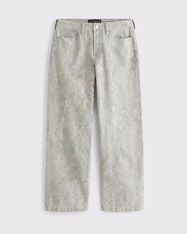 Men's Baggy 5-Pocket Pant | Men's Bottoms | Abercrombie.com | Abercrombie & Fitch (US)