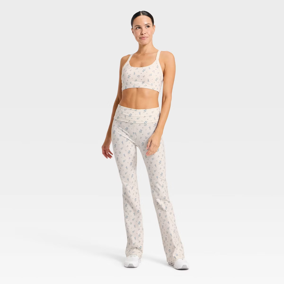 Women's Cotton Balance Light Support Racerback Sports Bra - All In Motion™ | Target