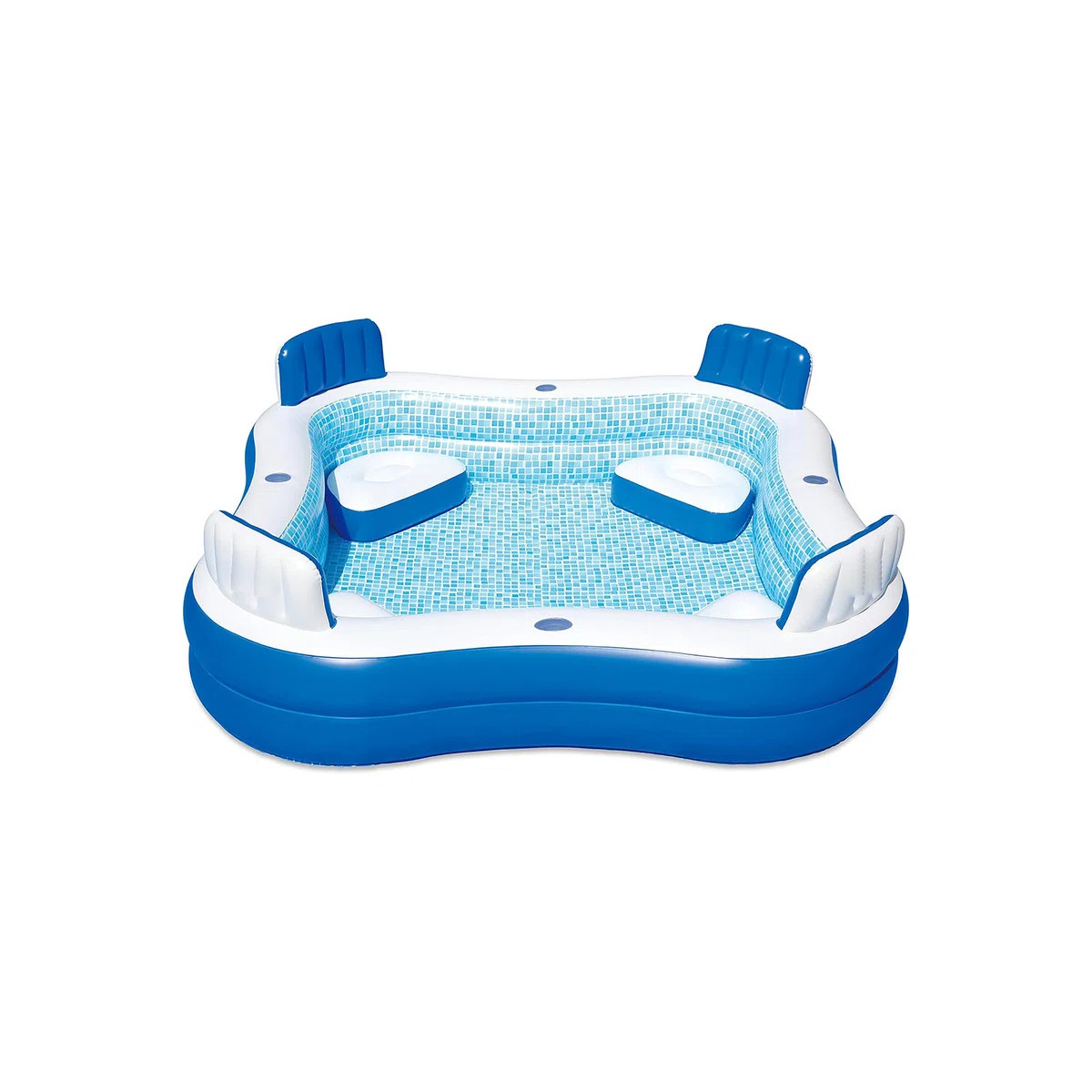 Inflatable 88-in x 88-in x 26-in Deep Pool with Cover | Wayfair North America