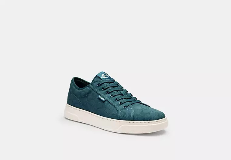 Canvas Sneaker In Signature Jacquard | Coach (CA)