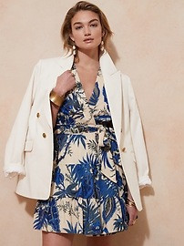 Stampa Mini Dress | Banana Republic (US)