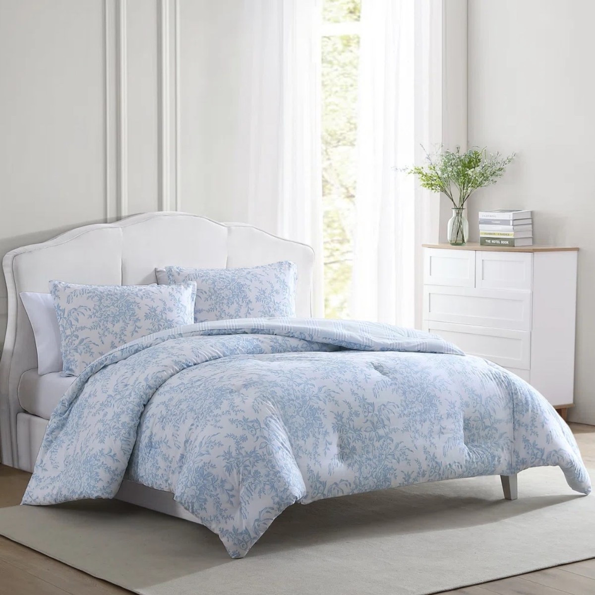 Soft blue florals for the prettiest calm and cozy bedroom refresh. 🤍

#LTKmomlife #LTKSaleAlert #LTKHome