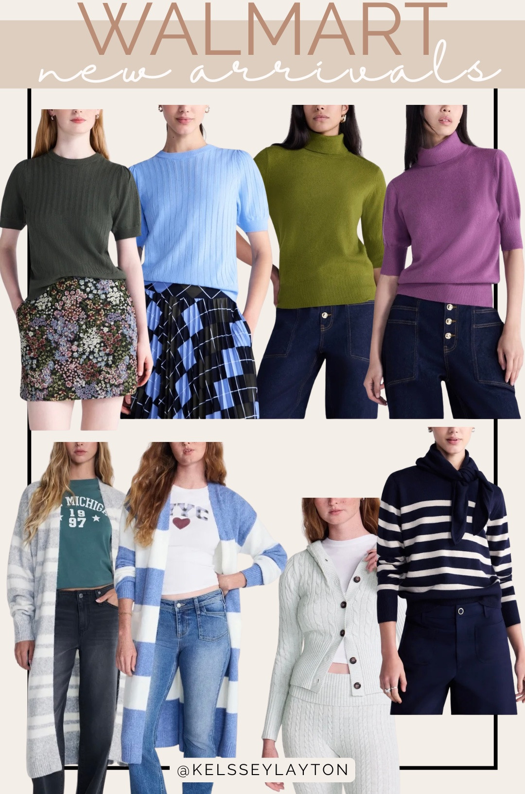 Walmart new arrival, fall tops and sweaters

#LTKootd