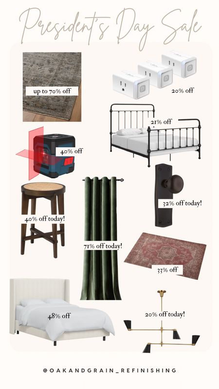Presidents’ Day sale items that I own & love! 

Home decor sales // rug sales // bed sales // Presidents’ Day deals

#LTKhome
