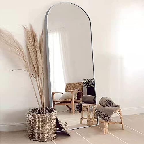 NeuType Arched Full Length Mirror Standing Hanging or Leaning Against Wall, Oversized Large Bedro... | Amazon (US)