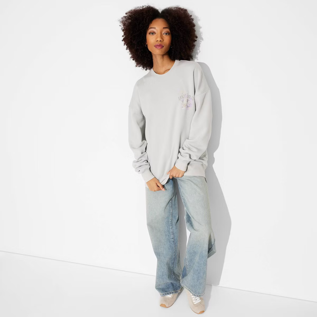 Women's Oversized Pullover Sweatshirt - Wild Fable™ | Target