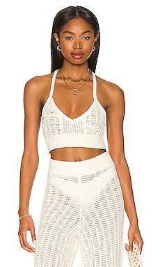 Tularosa Maeve Knit Top in Ivory from Revolve.com | Revolve Clothing (Global)