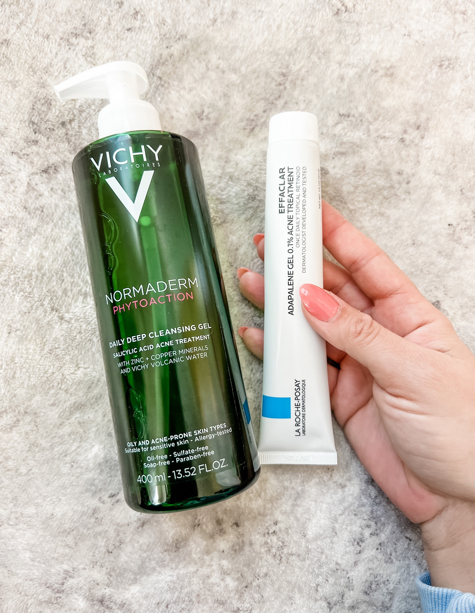 Previously I asked for input on skincare. I did some research and found these two products to help with hormonal acne breakouts. 

I have been using both for one week and I am really loving the feel and results! 

#LTKunder50 #LTKbeauty #LTKitbag