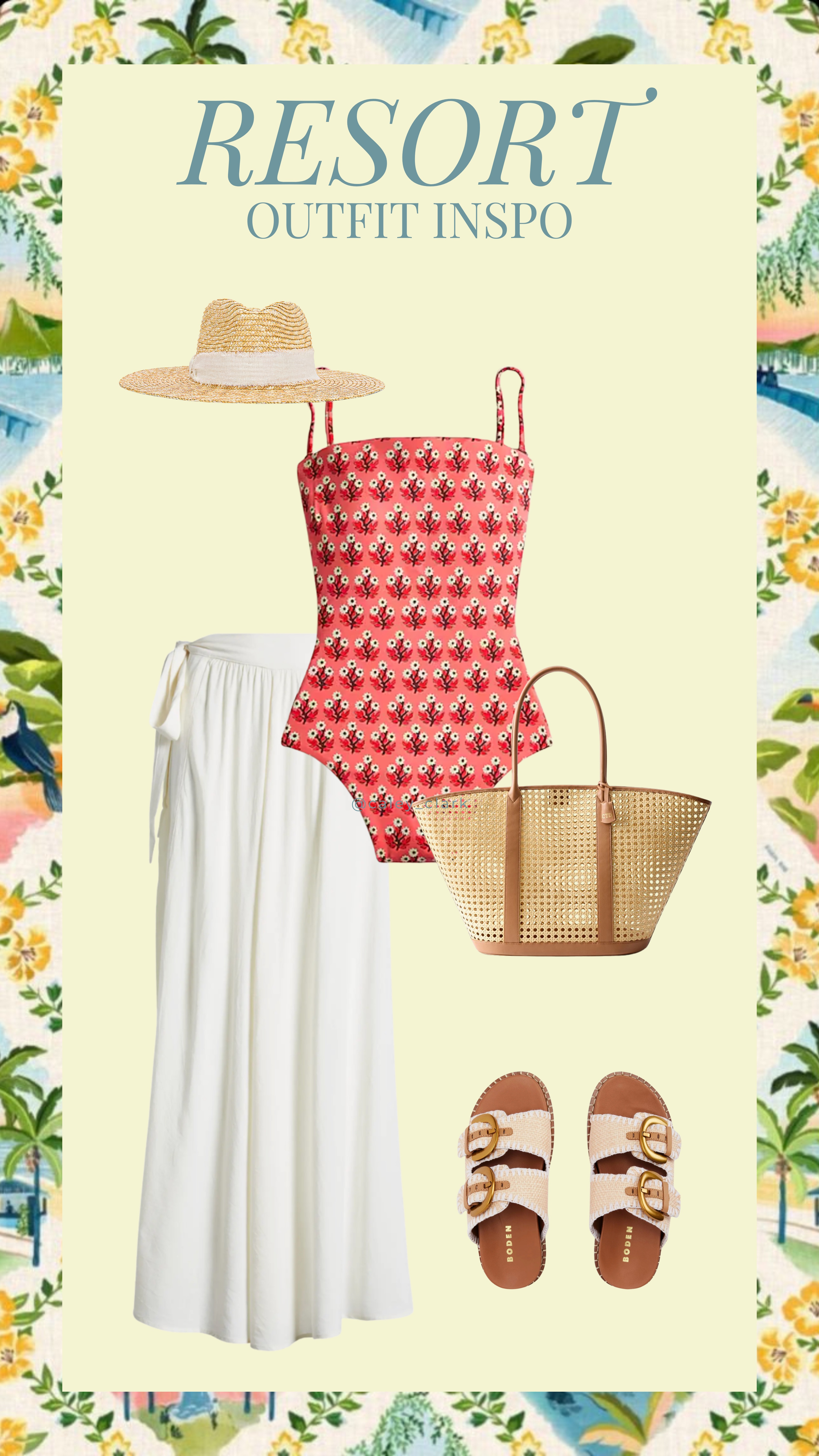 Resort wear outfit inspo for vacation! 🌺🏝️🐠 vacation swimsuits for pool or beach!

#LTKTravel #LTKSwim #LTKSeasonal