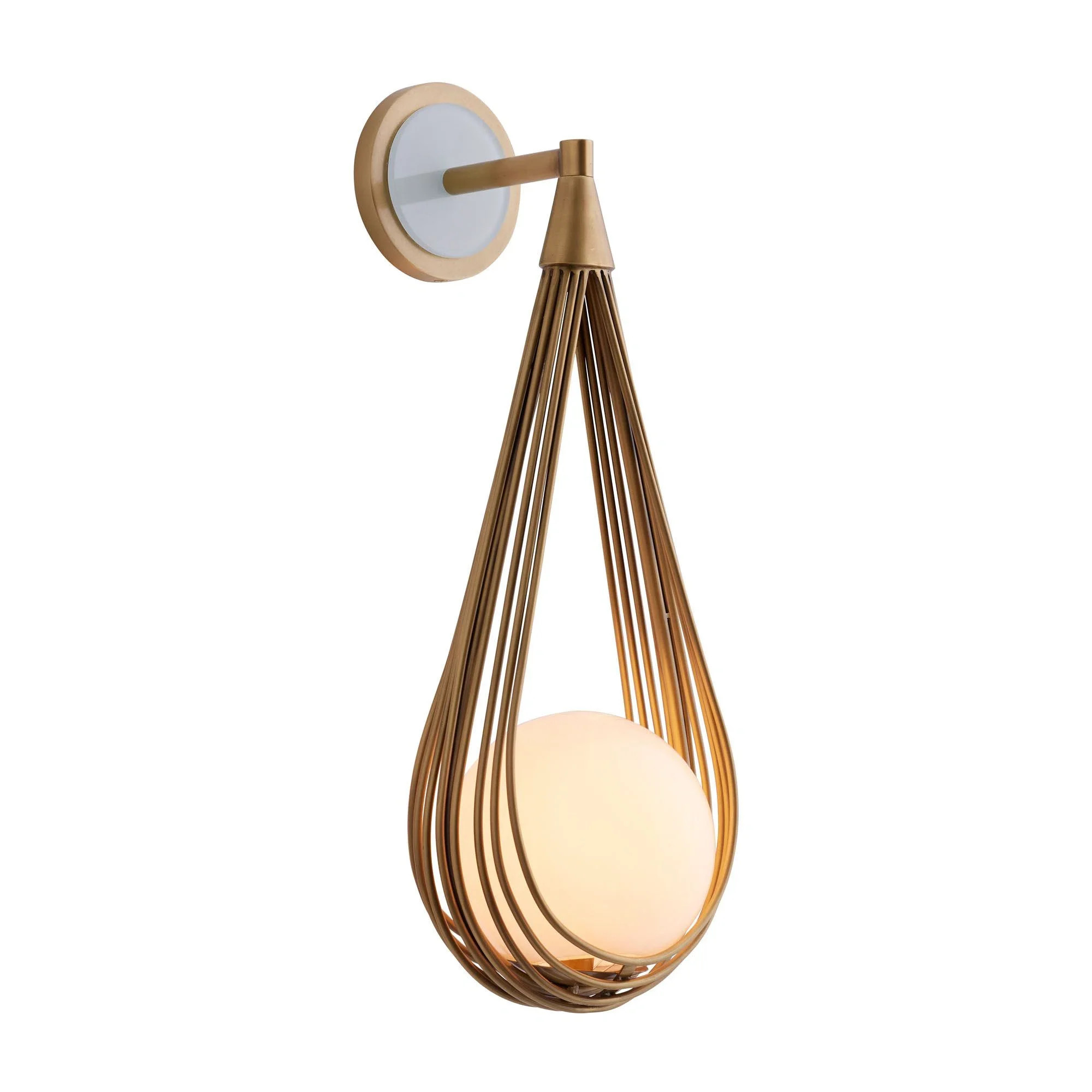 Ova 1 - Light Armed Sconce | Perigold