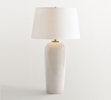 Carter Milk Glass Table Lamp (30") | Pottery Barn (US)