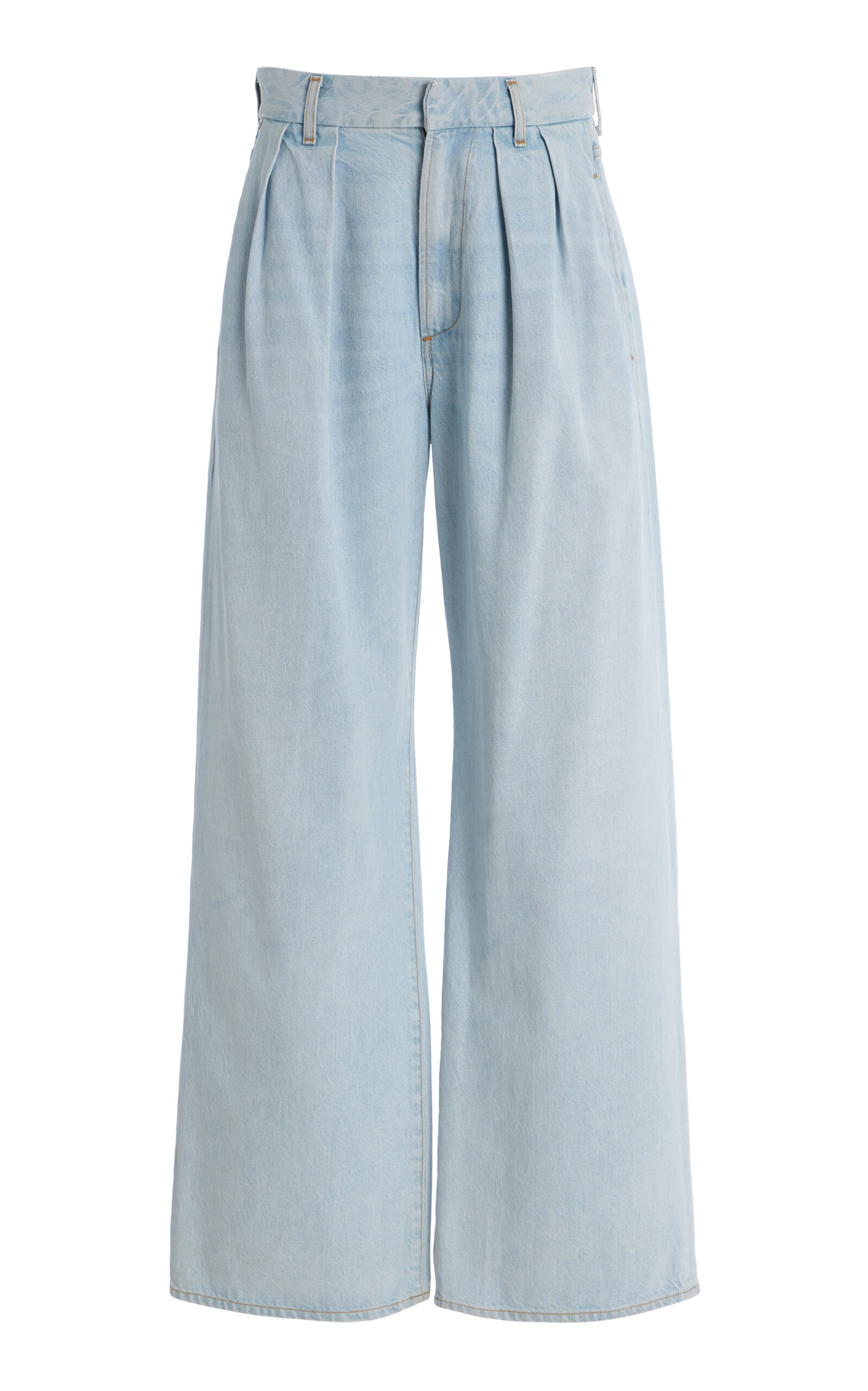 Citizens of Humanity Petra Pleated Denim Trousers - Moda Operandi | Moda Operandi (Global)