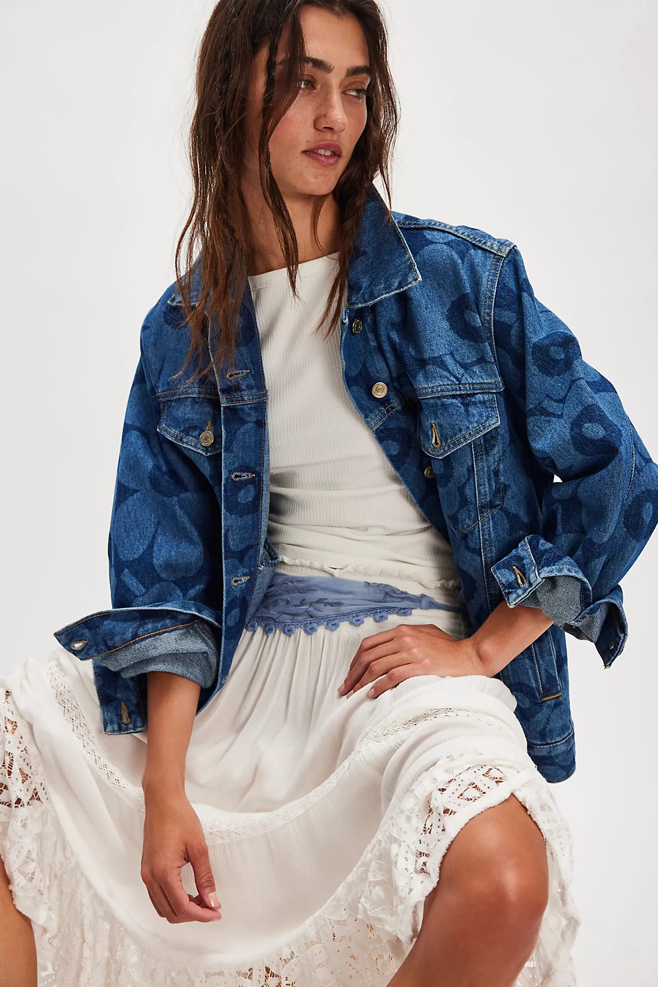 Marimekko Maridenim Murros Jacket | Free People (Global - UK&FR Excluded)