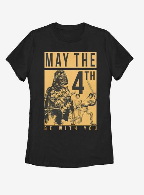 Star Wars May the Fourth Box Womens T-Shirt | BoxLunch | BoxLunch
