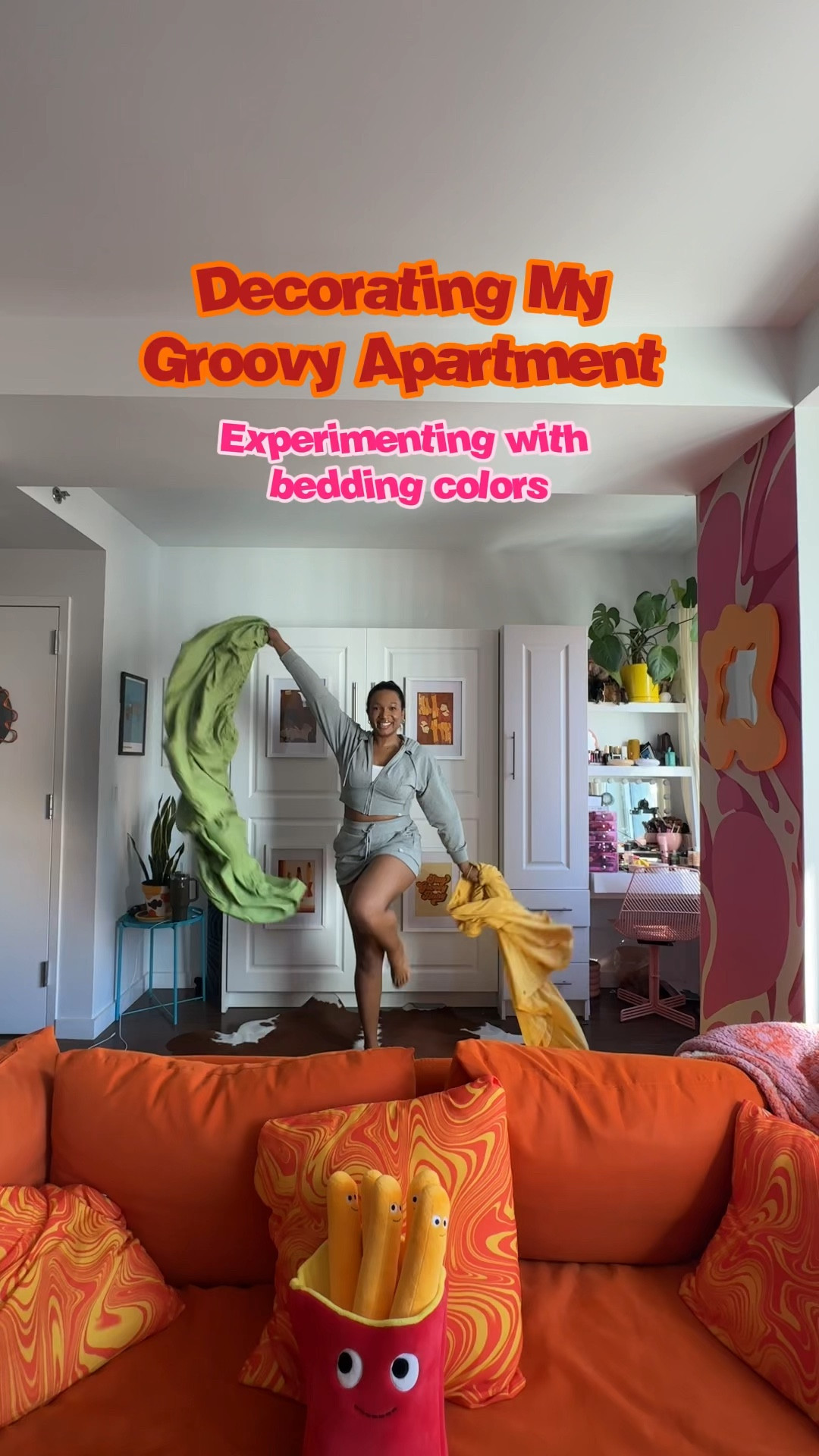 Experimenting with Bedding Colors