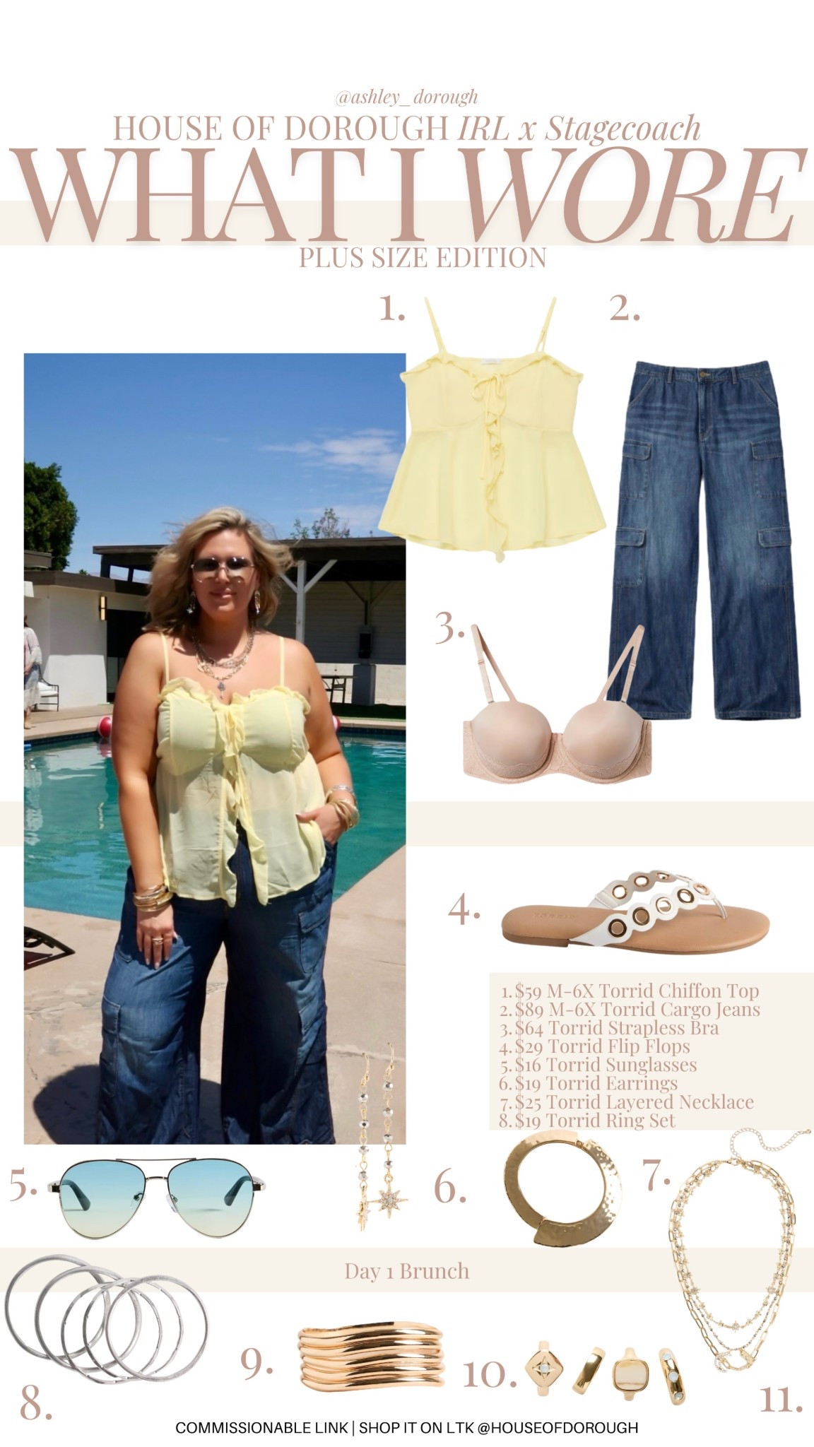 Brunch outfit with @Torrid !! Wearing a size 2 and a 20 in these pieces and I also love the strapless bra! 

Plus size fashion, everyday outfit ideas, stagecoach outfits, ootd, mom style, trendy fashion

#LTKOver40 #LTKPlusSize #LTKMidsize