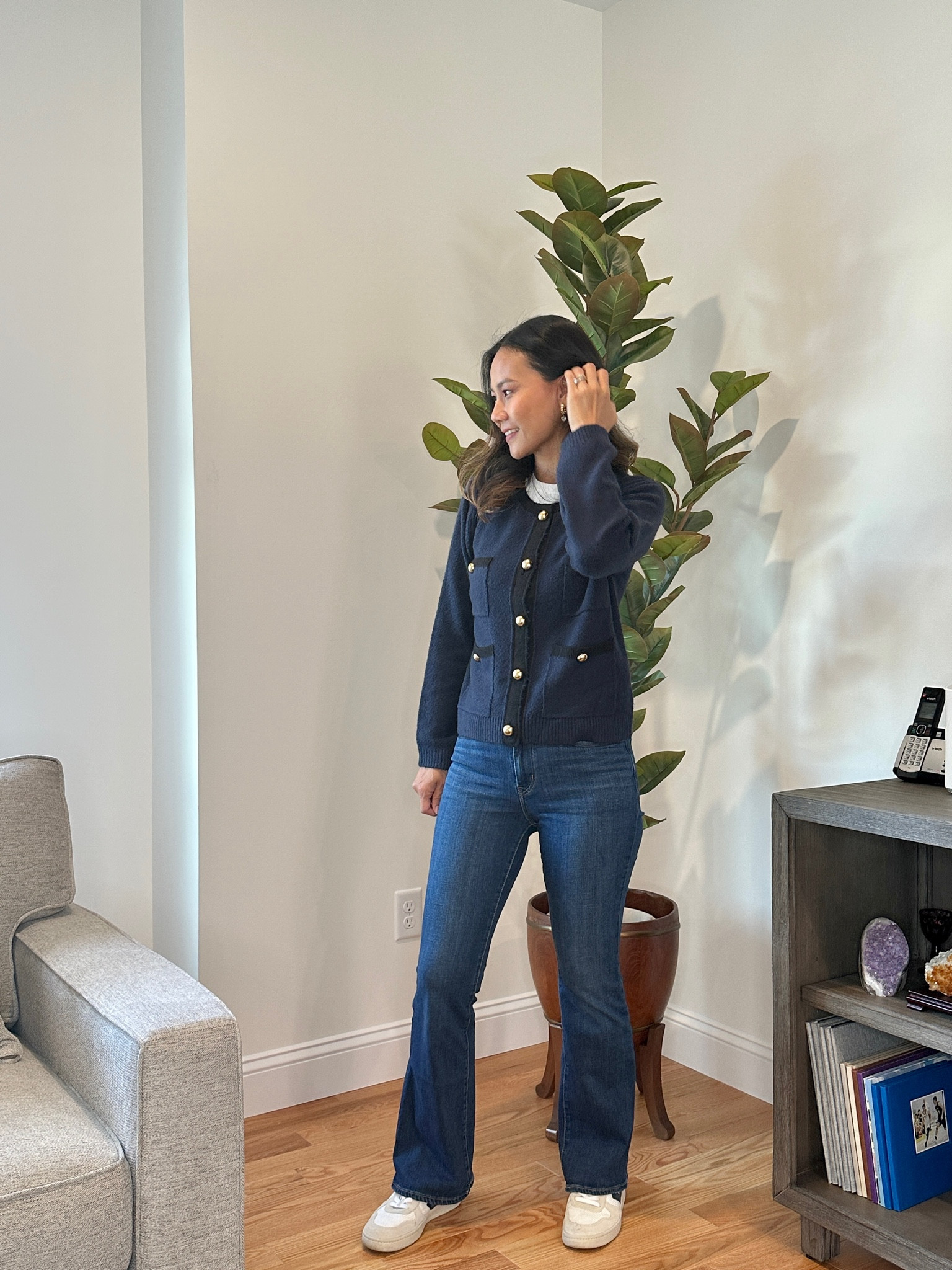 #Ad This sweater cardigan is a keeper! Timeless and so comfortable. 

#LTKstyletip #LTKunder50 #LTKFind