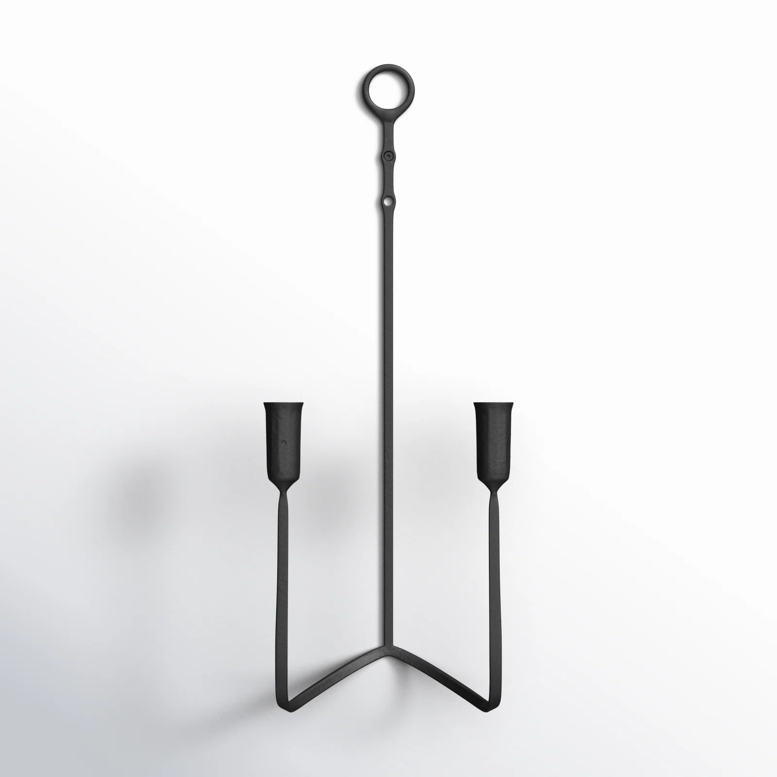 Statler 21'' H Forged Iron Wall Wall Scounce | Wayfair North America