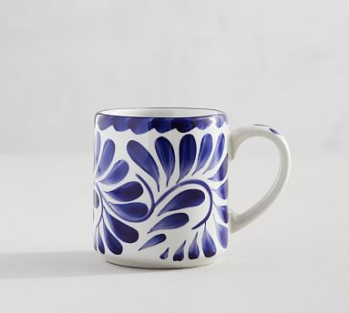 Puebla Stoneware Mug | Pottery Barn (US)
