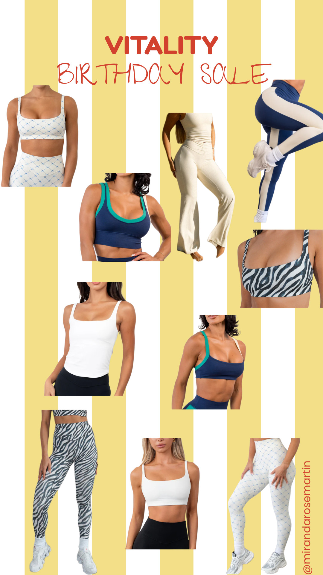 vitality birthday sale tomorrow 5/6! up to 50% items - this is what I would get!! I have the zebra set & its my absoulte fab 

 #LTKootd #LTKfitnessgoals #LTKActive