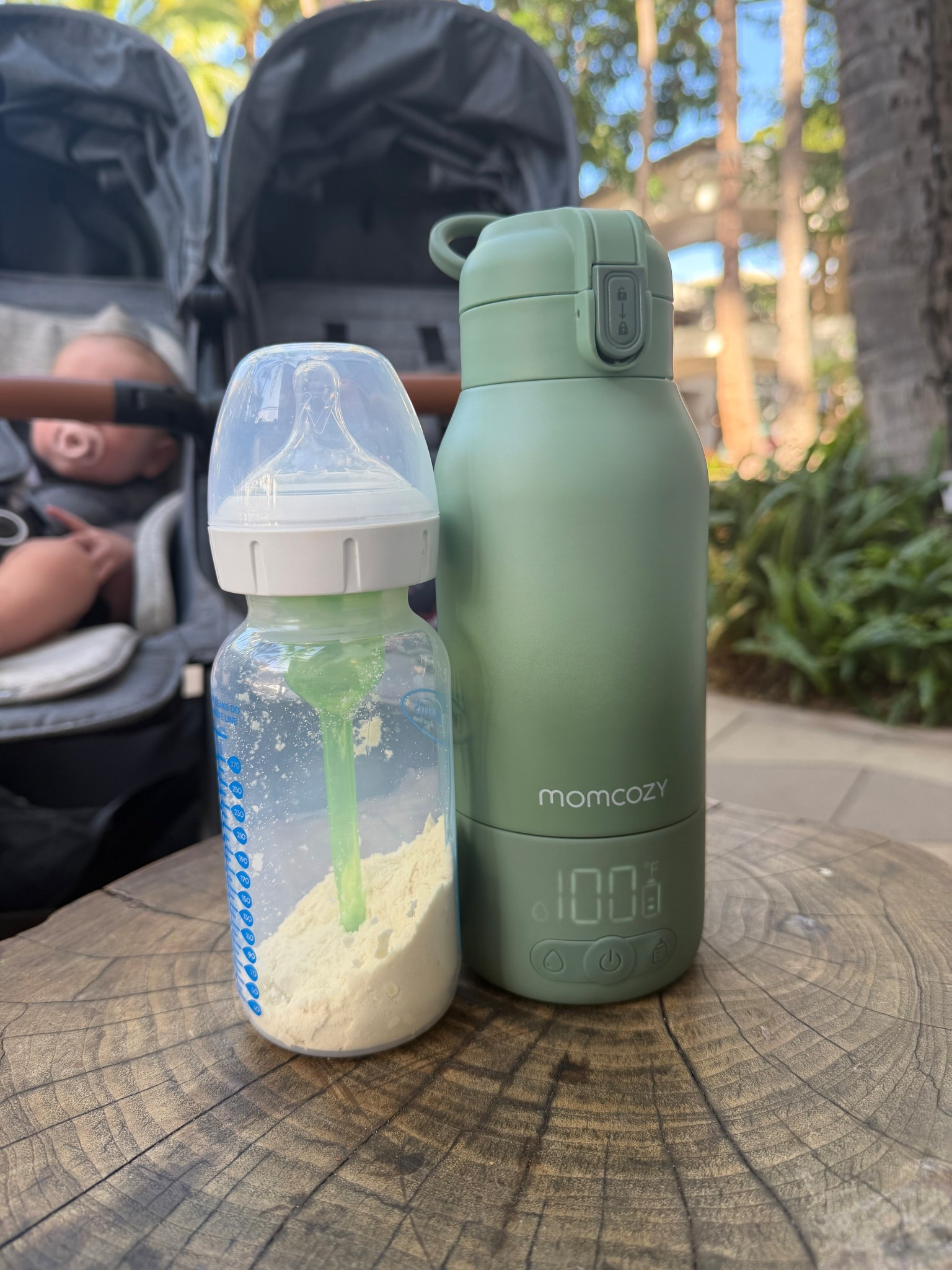 easy way we traveled around with formula / bottles was using this bottle warmer but only warming the water, and pre scooping the formula into the bottle. Worked so well!

#LTKBaby #LTKmomlife #LTKTravel