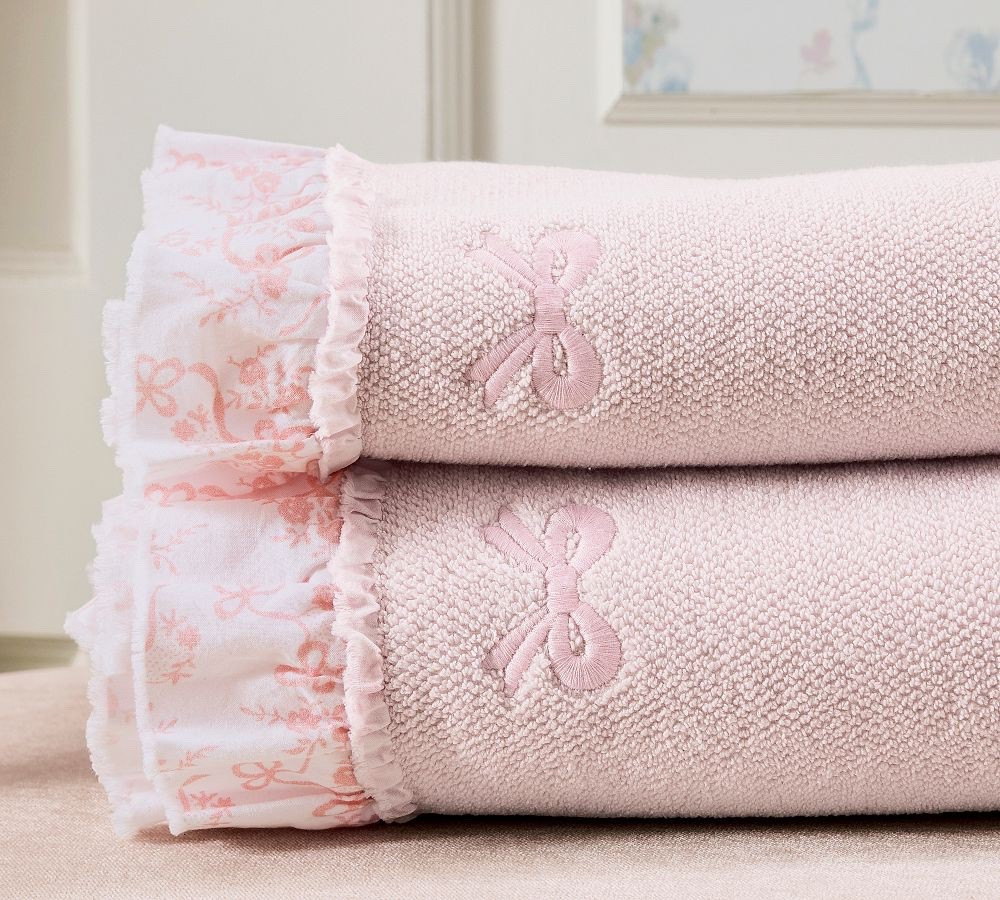 These new towels are absolutely adorable! 😍 They’d make such a sweet little surprise in your daughter’s Easter basket.

#loveshackfancy #coquette #bows #pinkbows #towels #bathtowels #potterybarn #easterbasket #grandmillenial

#LTKHome #LTKOver40 #LTKKids