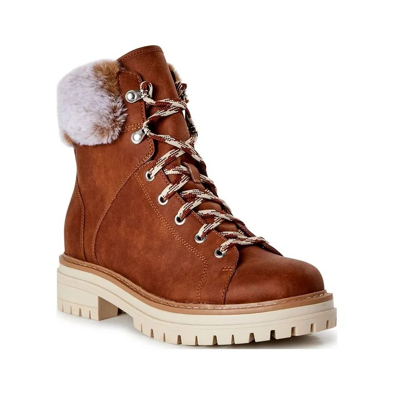 Time and Tru Women's Hiker Boots (Wide Width Available) | Walmart (US)