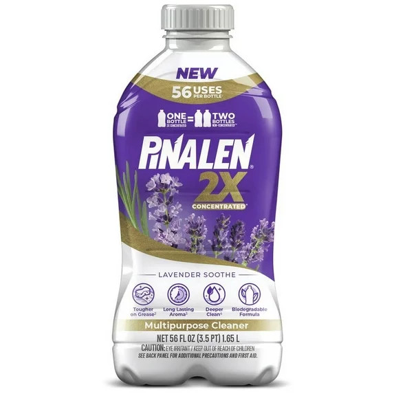 Pinalen 2X Max Aromas Multipurpose Cleaner - Lavender Soothe Scent (56 fl oz) | Walmart (US)
