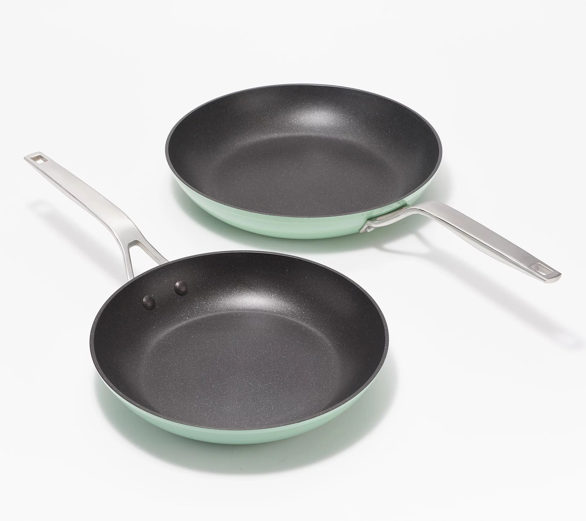 Good Housekeeping Forged Aluminum 10" and 12" Fry Pan Set | QVC
