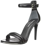 Kenneth Cole New York Women's Brooke Strappy Heeled Dress Sandal, Black Leather, 5.5 M US | Amazon (US)