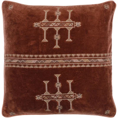 Veola Cotton Velvet Throw Pillow | Wayfair North America