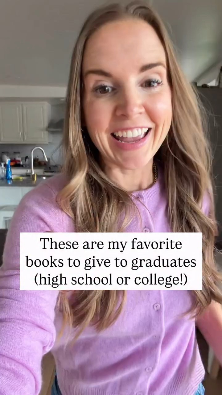 These are some of my favorite books to give to graduates (and no, none of them are “Oh, the Places You’ll Go!”)

These non-fiction books are like a wise friend walking you into the next stage of life - books you’ll return to again and again!