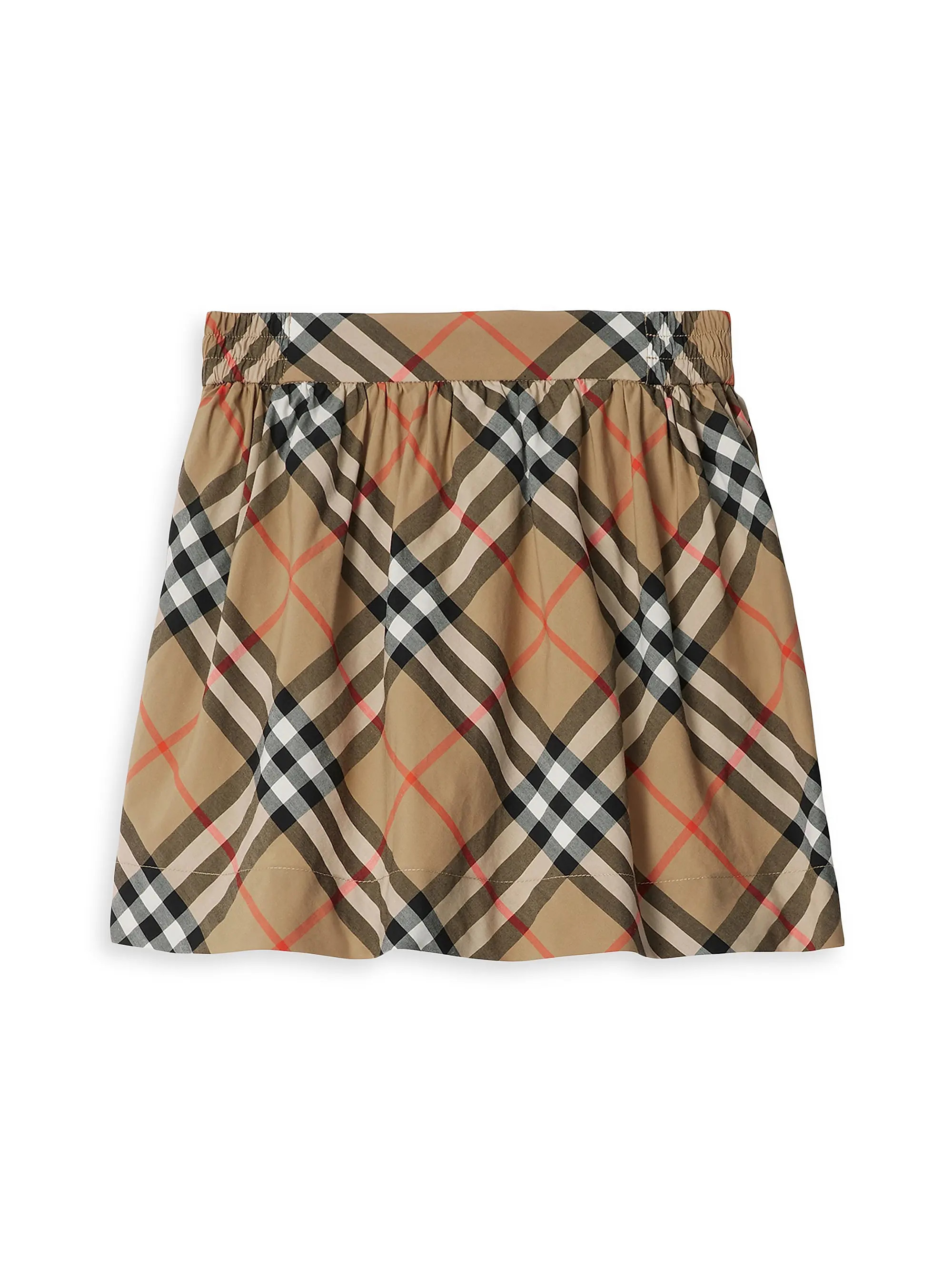 Burberry Little Girl's &amp; Girl's Kelsey Check Cotton Skirt | Saks Fifth Avenue | Saks Fifth Avenue