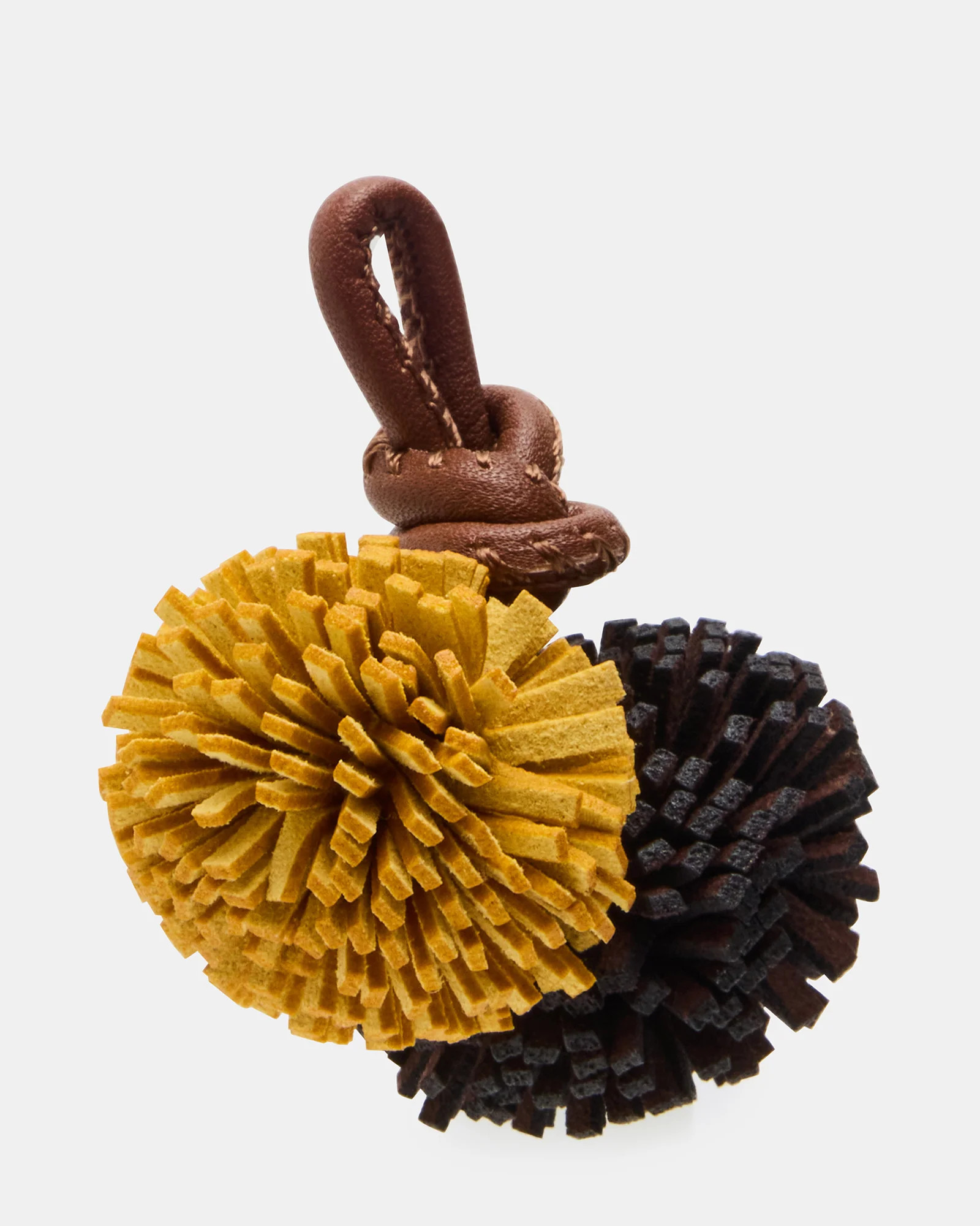 AZIEL SNEAKER & POM SHOE CHARM BROWN/MULTI BUNDLE | Steve Madden (US)