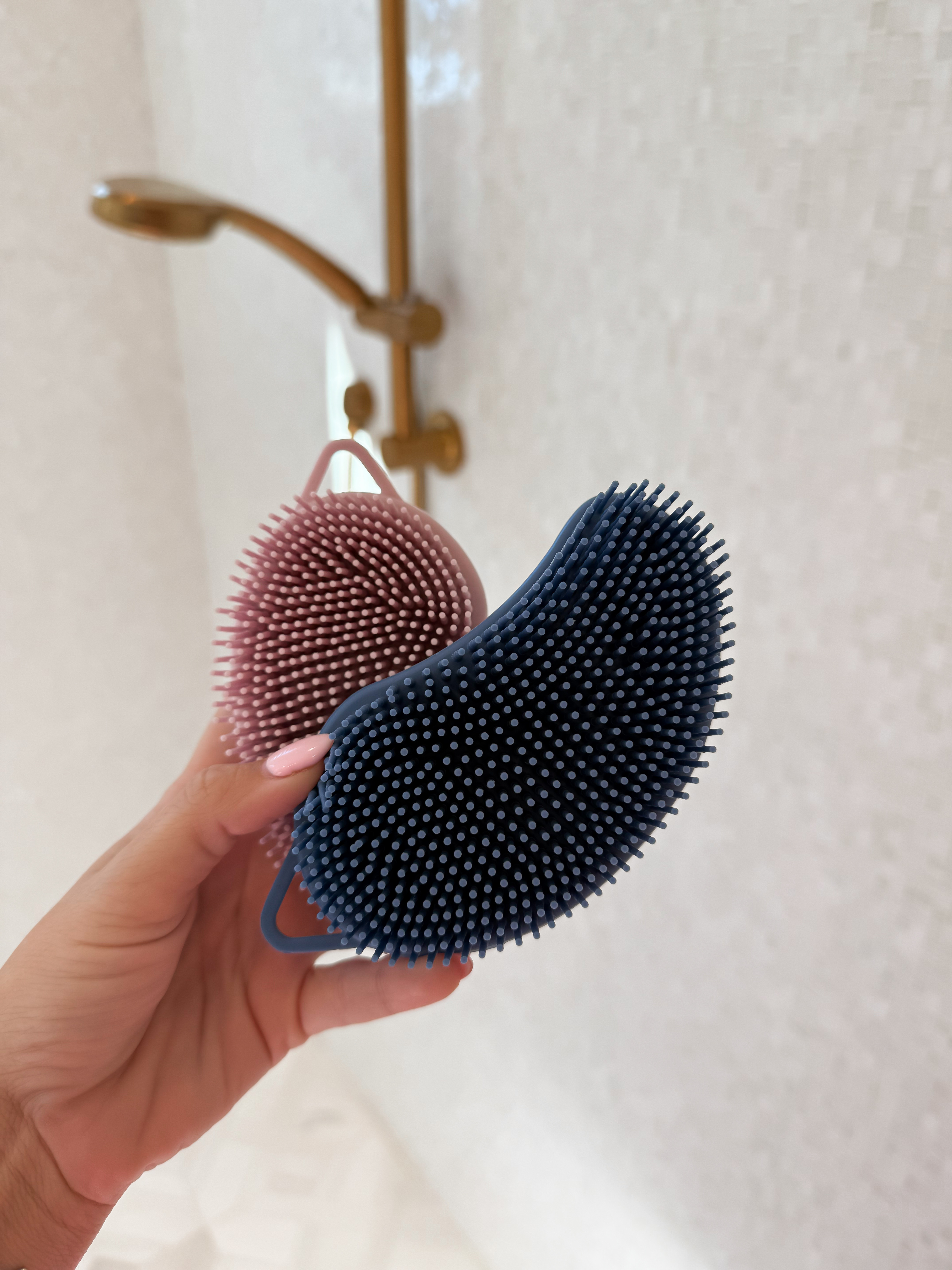 Silicone body scrub brush 

#LTKgrwm #LTKootd