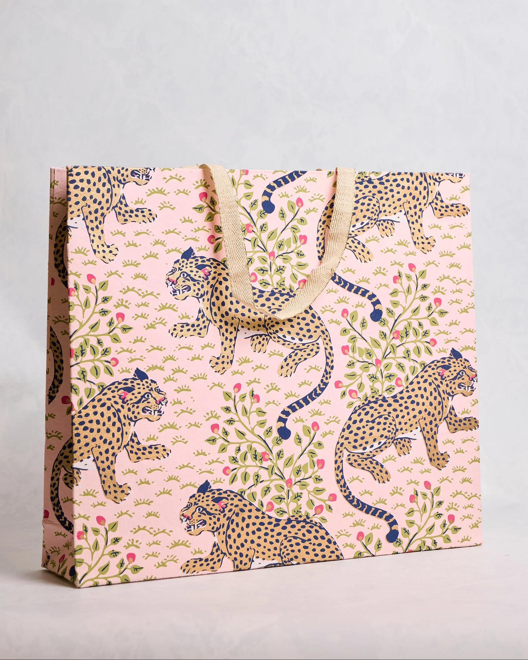 Bagheera - Handmade Gift Bag - Blush | Printfresh