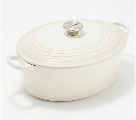 Le Creuset 4.5-qt Cast Iron Classic Oval Dutch Oven | QVC