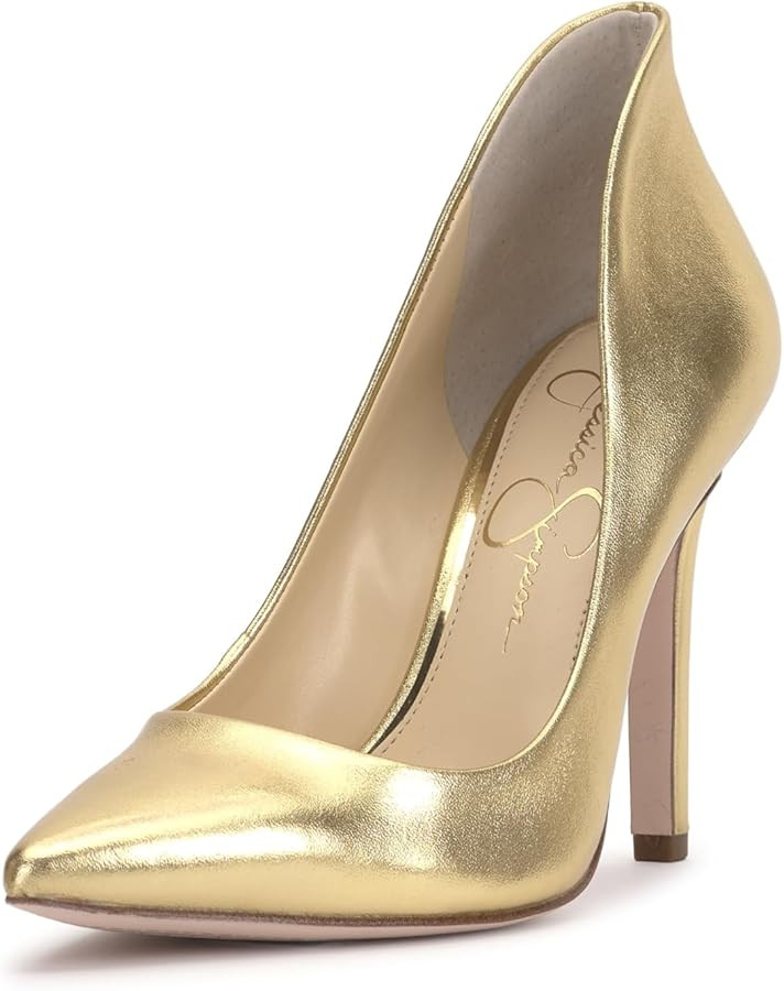 Jessica Simpson Women's Cambredge Pointed Toe Pump | Amazon (US)